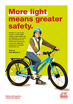 Generali initiative poster bike